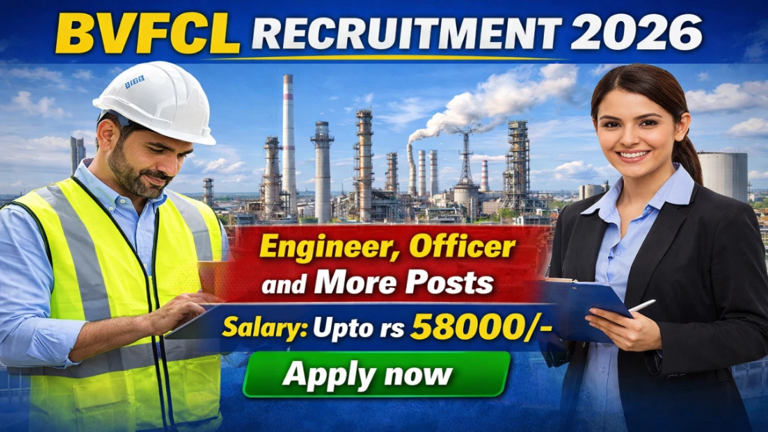 Official notification for BVFCL Recruitment 2026 - Apply Online for 24 Engineer, Officer and More Posts